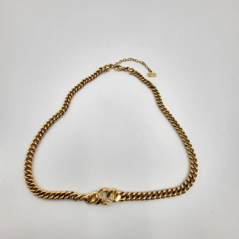 Christian Dior Necklace BS29170 Authentic...
